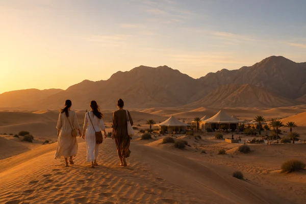 Desert, Wadis &amp; Spa Days for Girls Trip